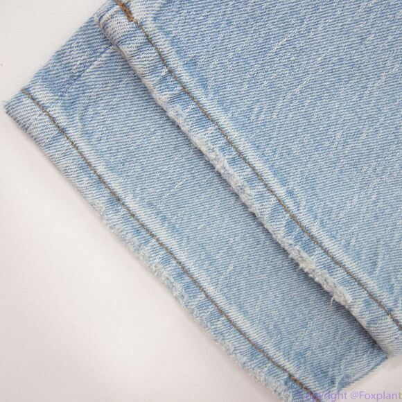 Madewell The High-Rise Slim Crop Boyjean in Dumas Wash: Ripped Edition,size 30 - Picture 8 of 16